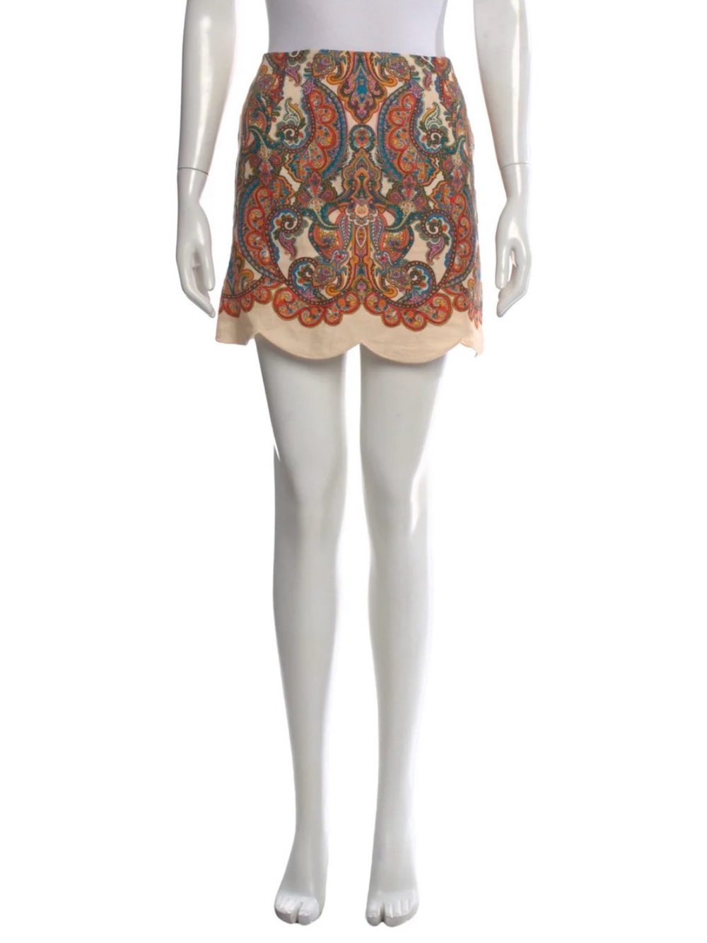 Zimmermann Paisley Mini Skirt